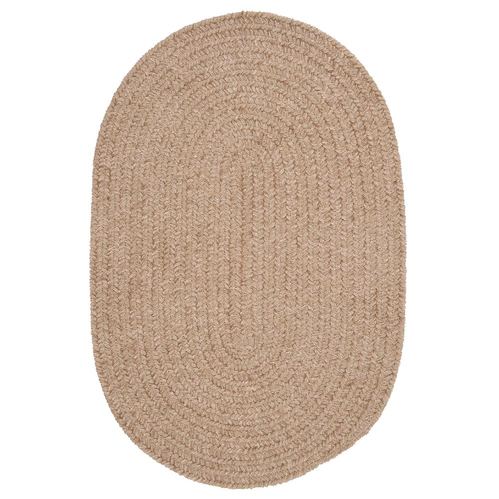Colonial Mills BF07 Barefoot Chenille Bath Rug Sand 1